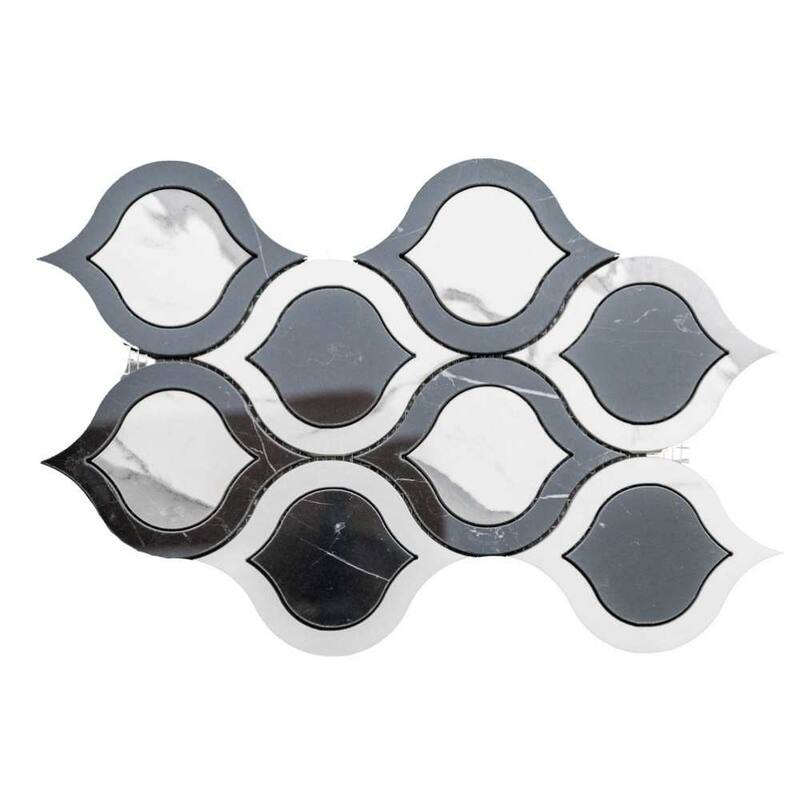 The Tile Life Stately Celine 9x14 Calacatta Porcelain Floor, Wall & Backsplash Tile