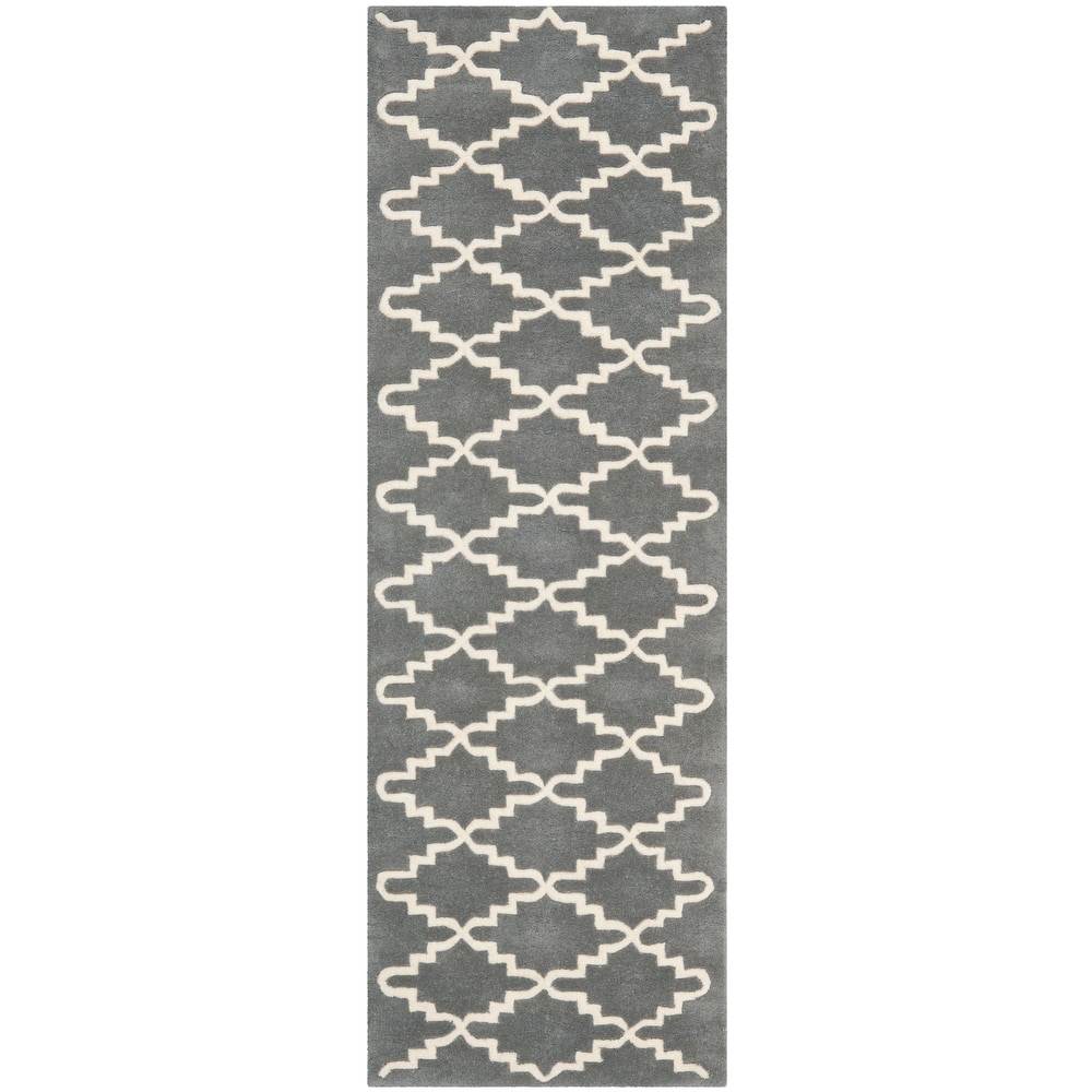 SAFAVIEH Handmade Chatham Slavna Modern Moroccan Wool Rug