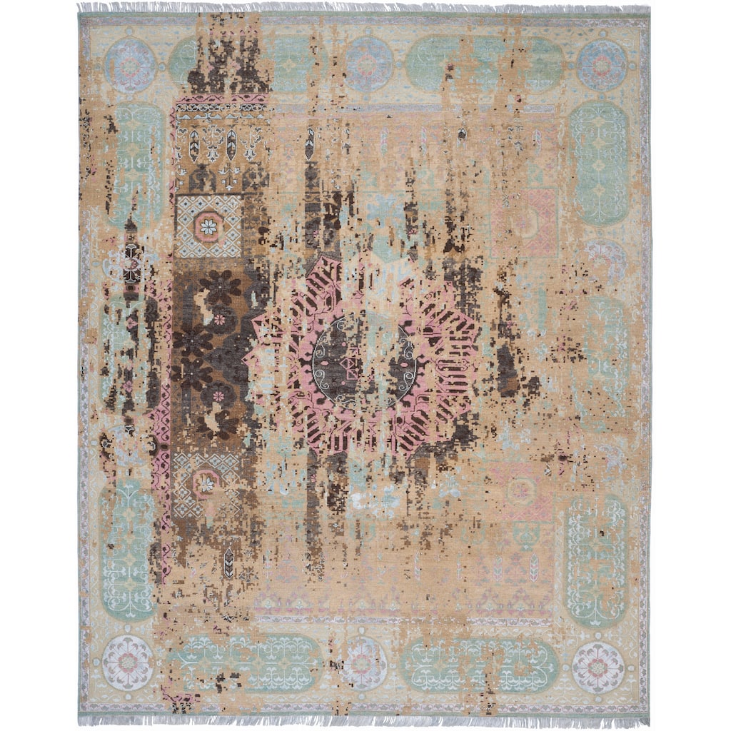 SAFAVIEH Couture Hand-knotted Vineyard Shyhrete Vintage Boho Oriental Wool