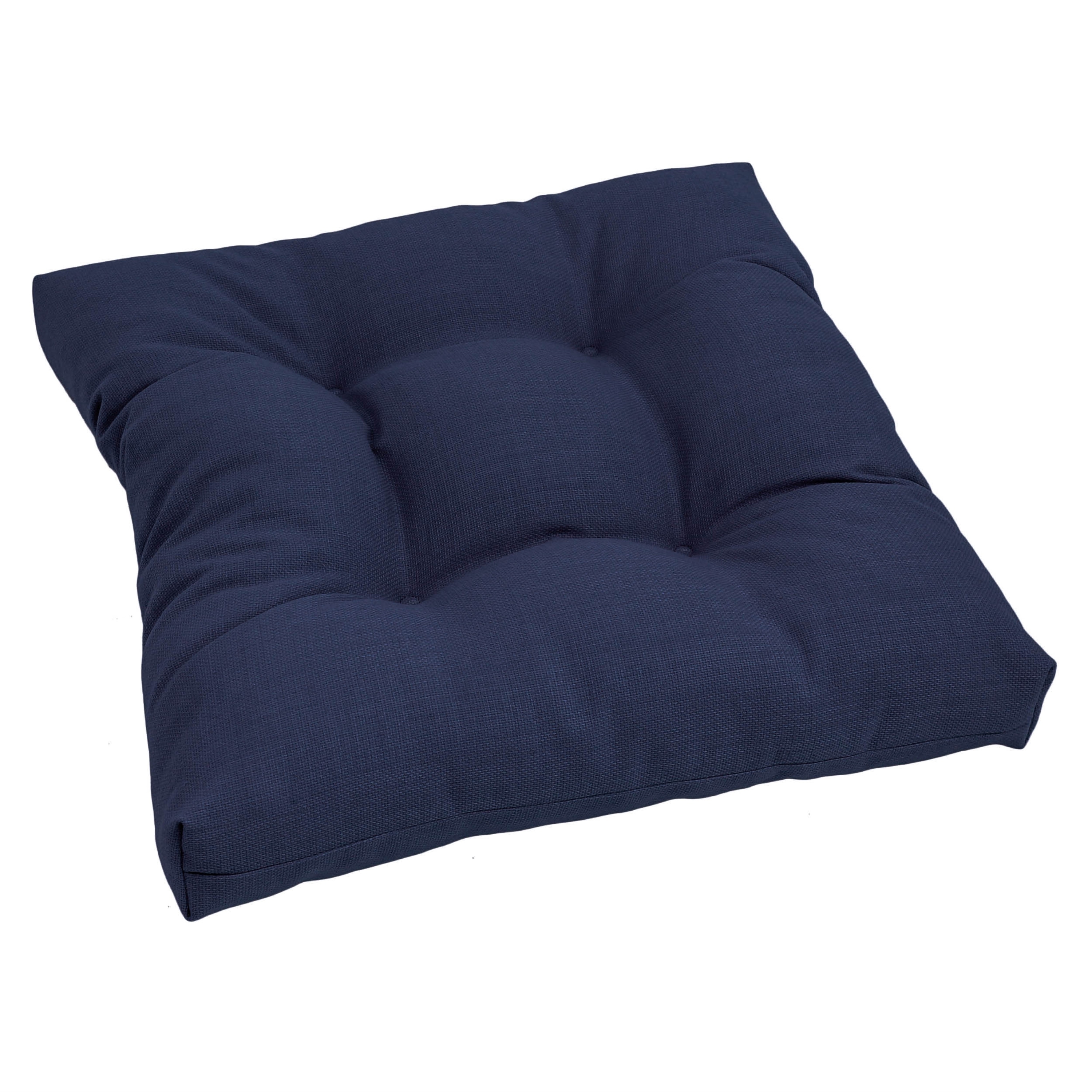 19-inch Square Indoor/Outdoor Tufted Chair Cushion - 19" x - Picture 10 of 74