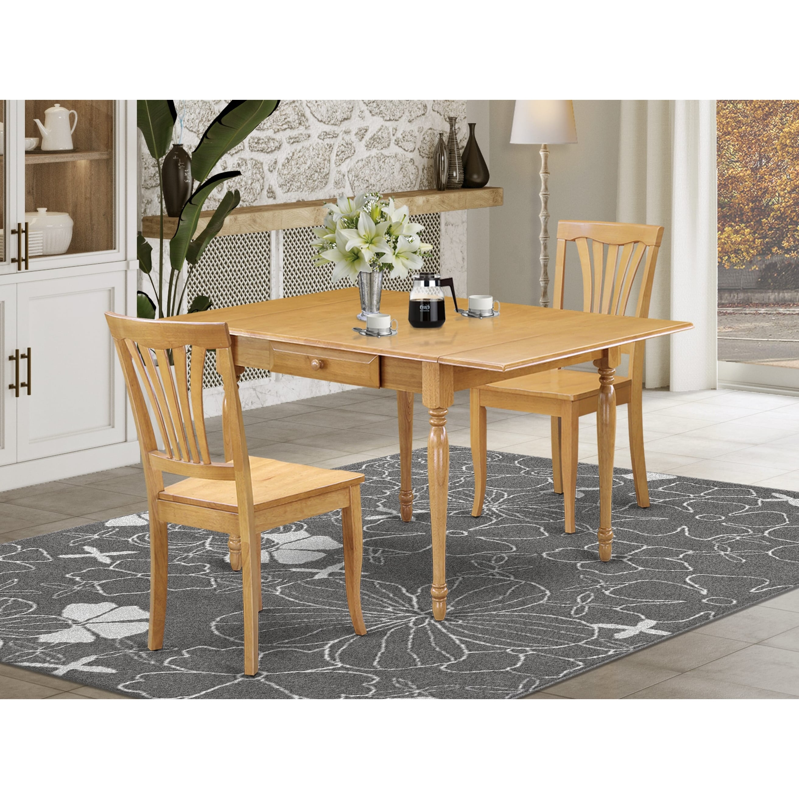 6 seater drop leaf dining table sales