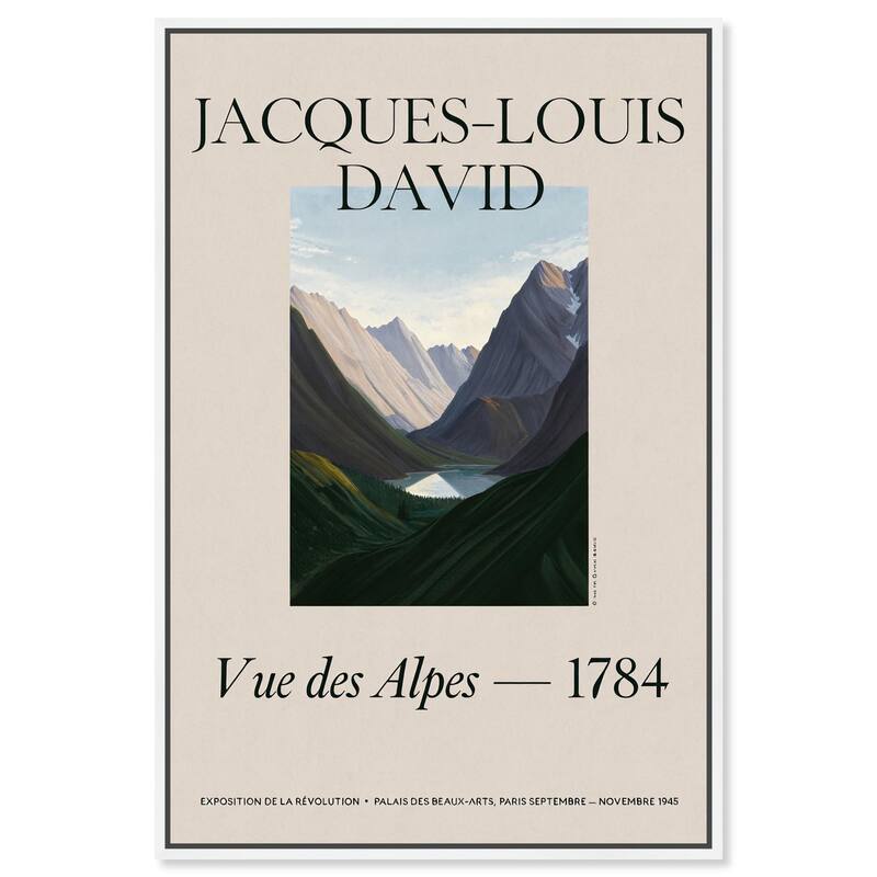 Mountains of 1784 Canvas by Art Remedy - White - 30" x 45"