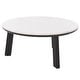 preview thumbnail 11 of 10, SAFAVIEH Arkady Round Marble Top Coffee Table - 36" W x 36" D x 16" H