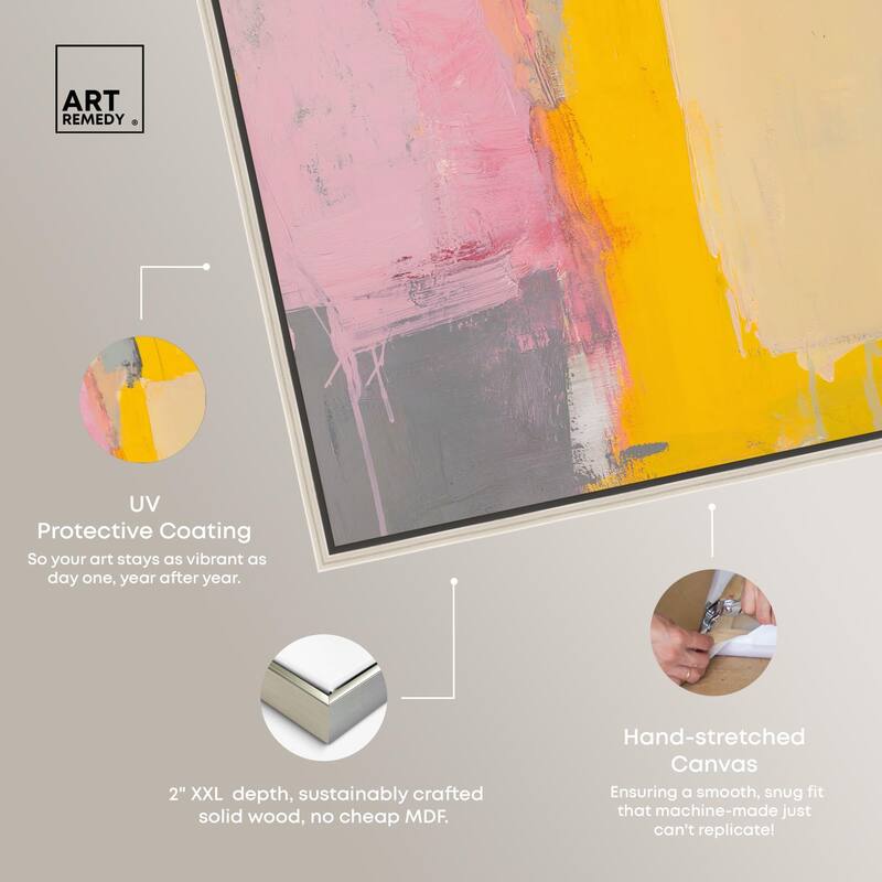 Tangerine Blush I Canvas by Art Remedy