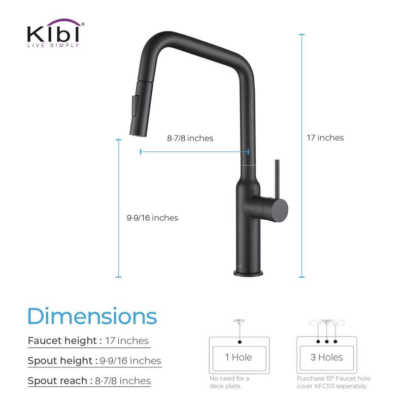 Brass High Arc Single Lever Kitchen Faucet with Pull Down Sprayer