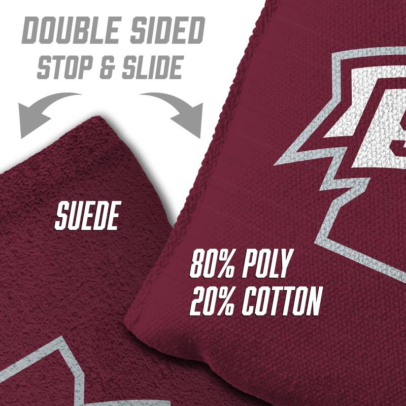 Mississippi State Bulldogs NCAA Dual Sided Pro Stop & Slide Cornhole Bags