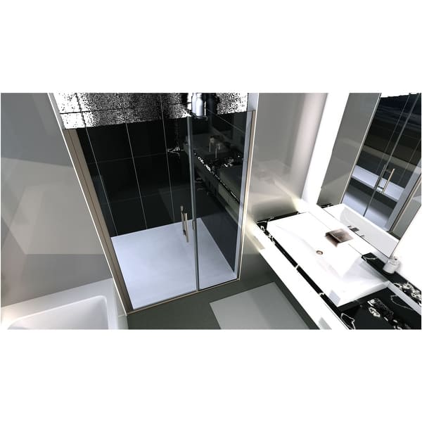 Coastal Shower Doors Hc52il 75 C Illusion Series 52 X 75 Frameless Overstock 28320964