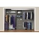 preview thumbnail 5 of 30, ClosetMaid SpaceCreations 50 to 121-inch Wide Closet Organizer System