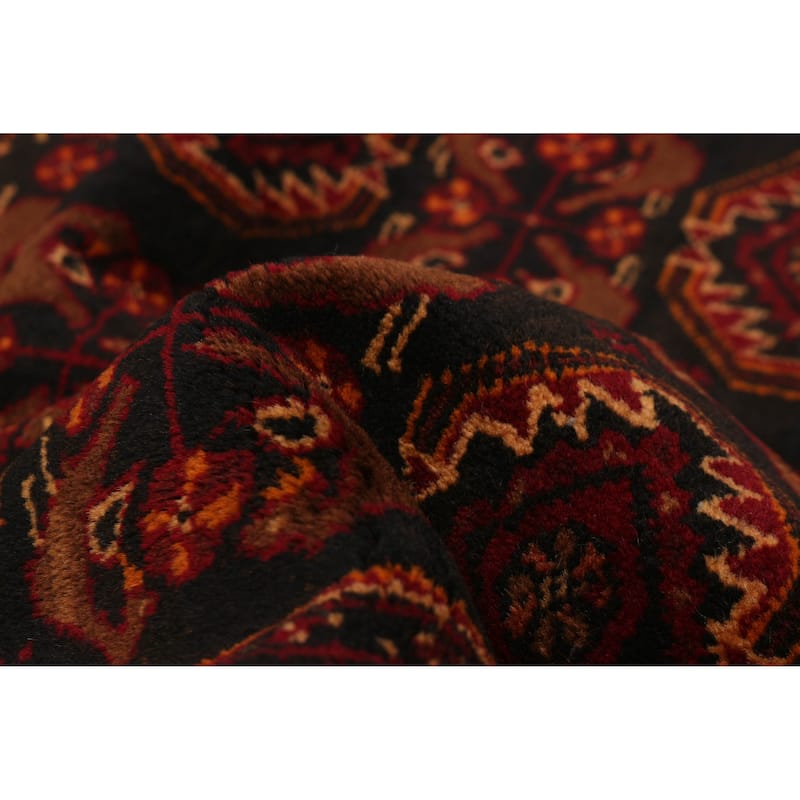 Teimani Black Rug 3'6" x 6'7" - 3'6 x 6'7