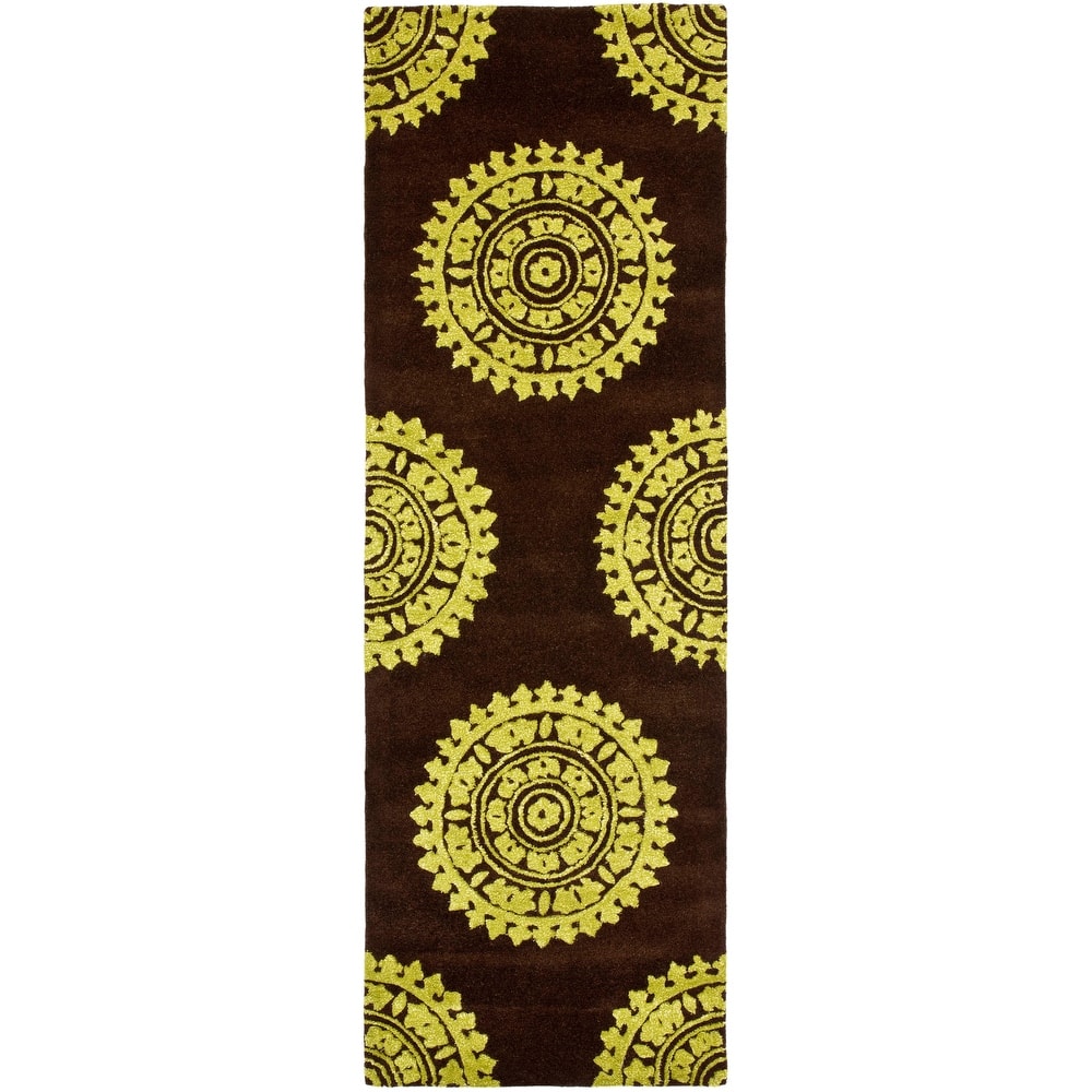 SAFAVIEH Handmade Soho Paola Medallion N.Z. Wool Rug