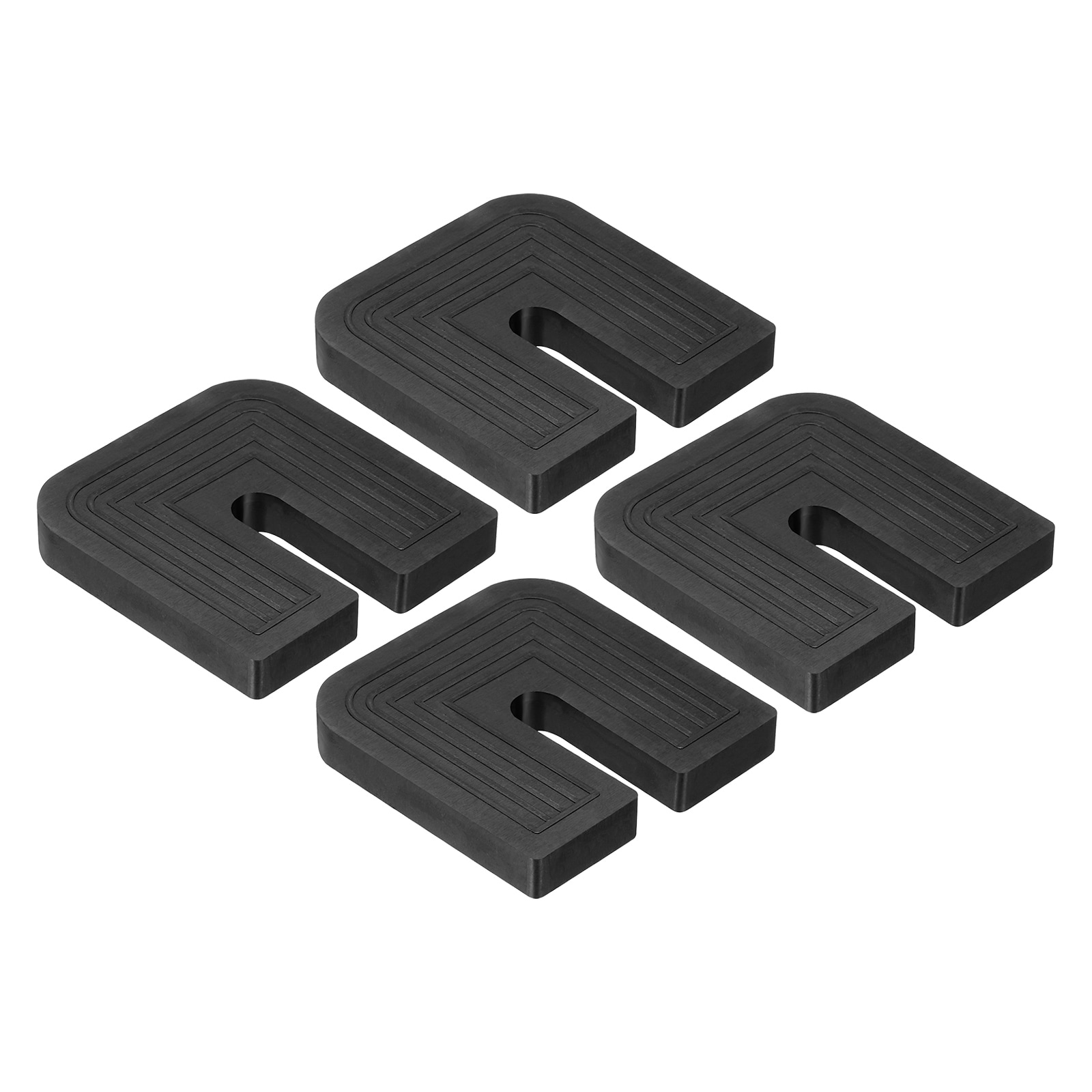 4Pcs Rubber Isolator Pads, 1.97