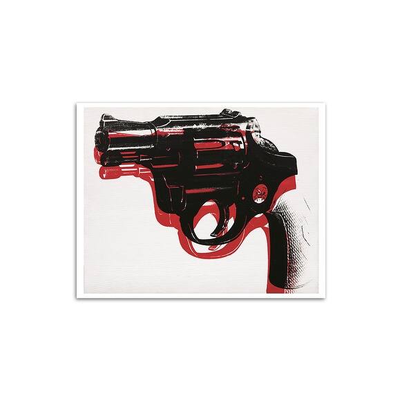 Shop Gun Andy Warhol Most Expensive Paintings Matte Poster 24x20