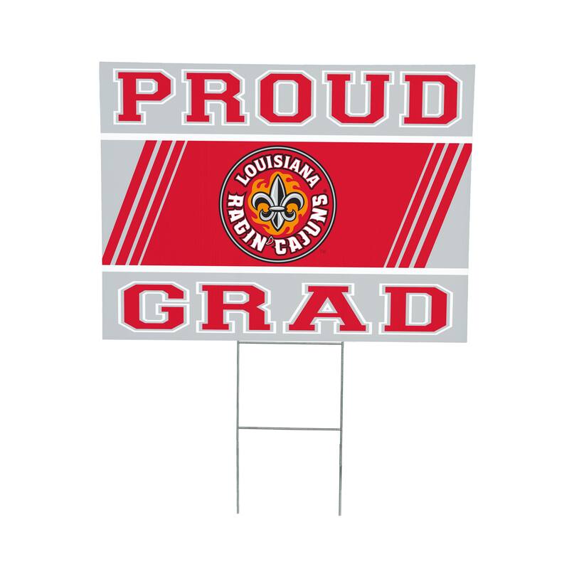 University of Louisiana at Lafayette 24" x 18" Graduation Coroplast Outdoor Yard Sign