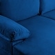 preview thumbnail 34 of 68, Modern XL Velvet Upholstery U-shaped Sectional Sofa