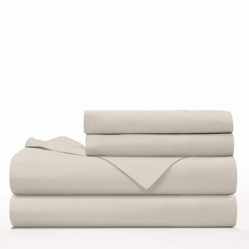 Farm to Home Dreamy Cotton Sheet Set, Cool 300TC Sateen