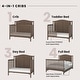 preview thumbnail 20 of 22, Forever Eclectic Hampton Arch Top 4-in-1 Convertible Crib