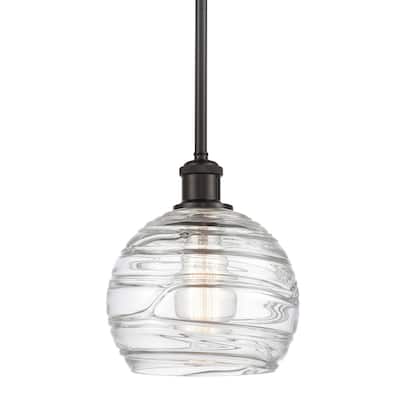 Innovations Lighting 516-1S-10-8 Athens Pendant Athens 8" Wide Mini