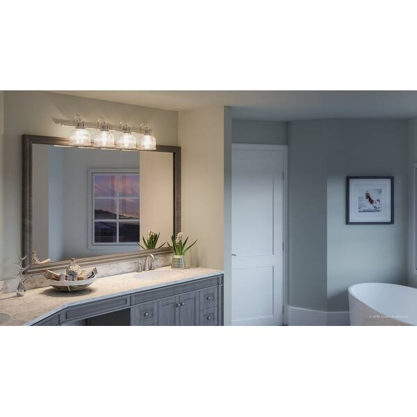 Shop Luxury Industrial Chic Bathroom Vanity Light 8 75 H X 35 5 W