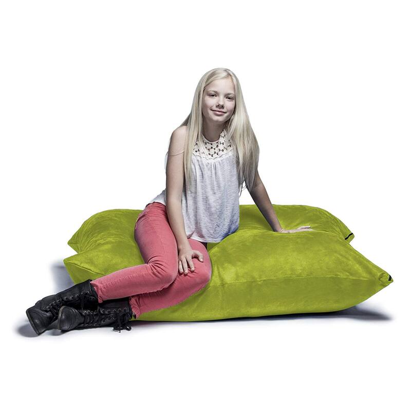 Pillow Kids Microsuede Bean Bag - 44" - Lime Green
