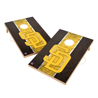 Vintage San Diego Padres MLB Regulation 2x4 Cornhole Set