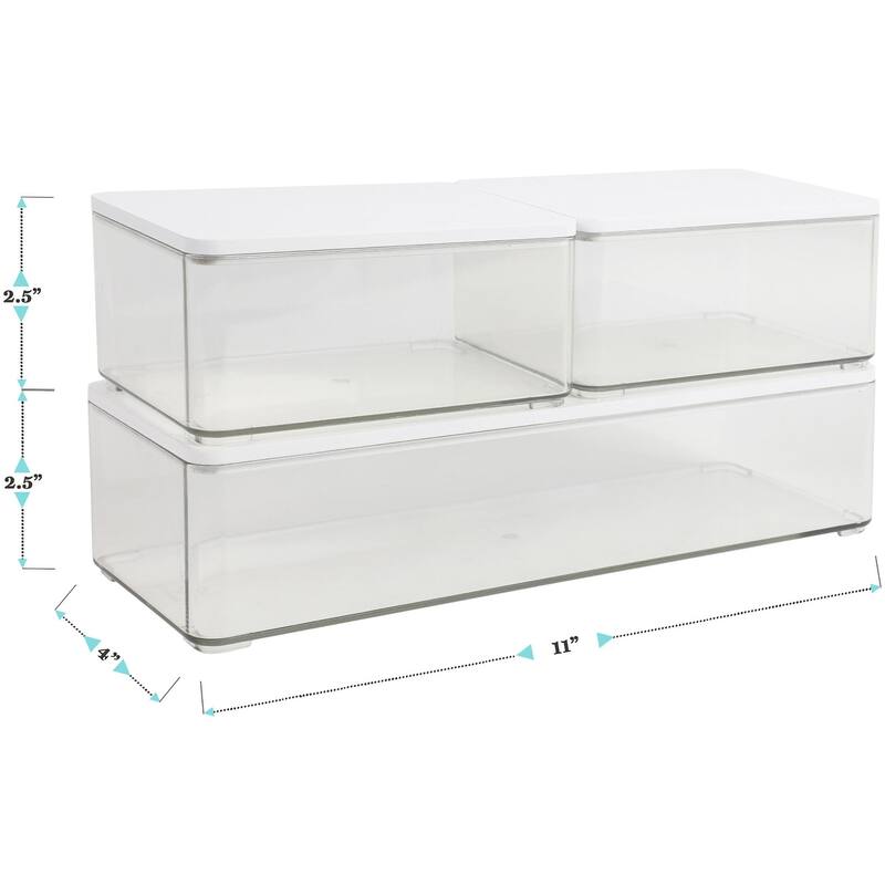 Flash Furniture GS-BA1360-3W-CL-WH-MS Grady 2-1/2" Tall Office
