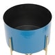 preview thumbnail 34 of 50, Iron Contemporary Planter (Set of 2) - S/2 12", 16"H