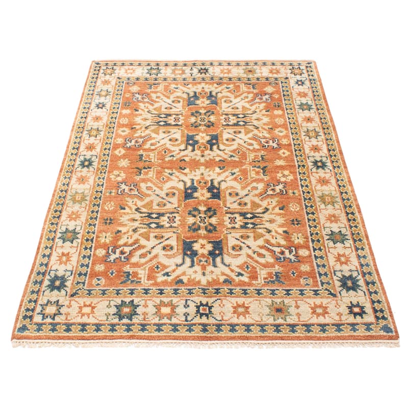 ECARPETGALLERY Hand-knotted Jules Serapi Copper Wool Rug - 5'4 x 8'0