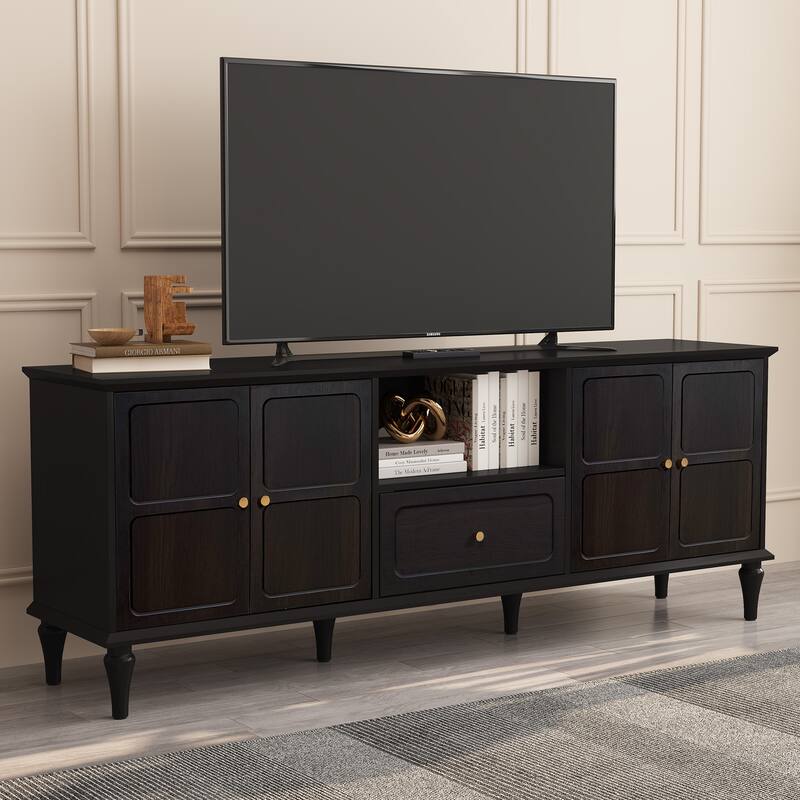 67" Mid-Century TV Stand for TVs up to 75"