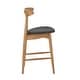 preview thumbnail 16 of 18, Norwegian Danish Mid-Century Dark Walnut Counter Height Stools (Set of 2) by iNSPIRE Q Modern