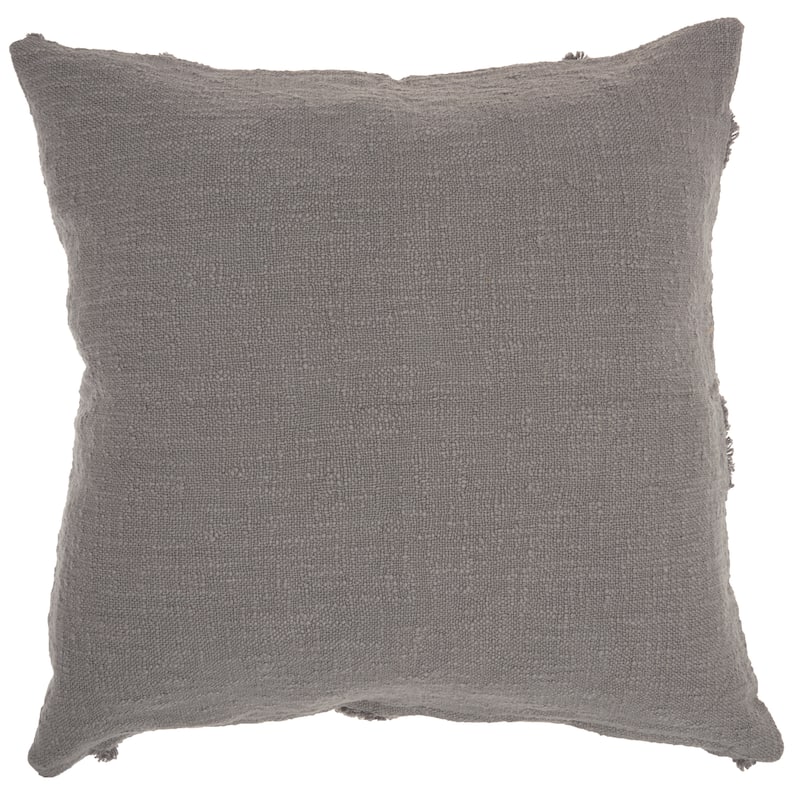 Mina Victory Distressed Diamond Boho Throw Pillow