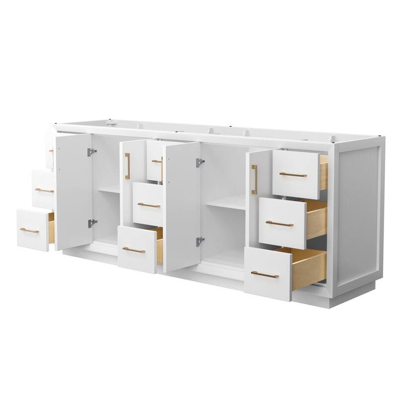 Wyndham Collection WCF414184D-CXSXX-MXX Strada 83" Double Free