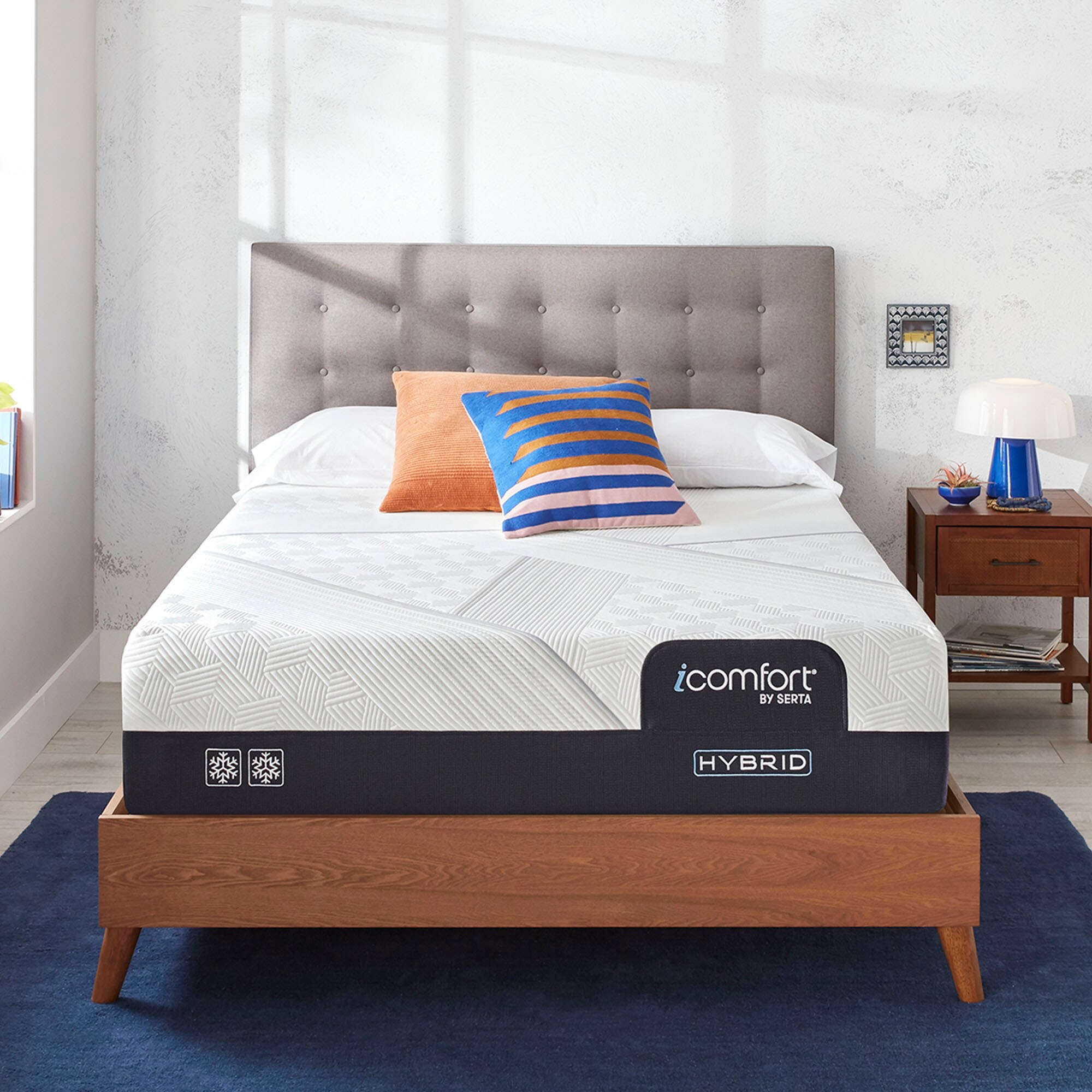 Shop Serta Icomfort Cf 2000 12 5 Inch Hybrid Firm Mattress