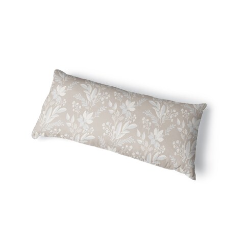 FREJA NATURAL Body Pillow By Kavka Designs - Beige, Grey