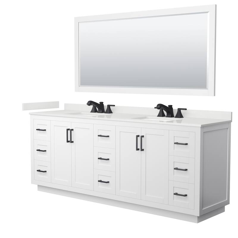 Wyndham Collection WCF292984D-QTZ-US3M70 Miranda 84" Free Standing