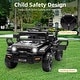 preview thumbnail 25 of 40, Ride On Truck Car, 12V Ride On Toy w/Parent Remote Control