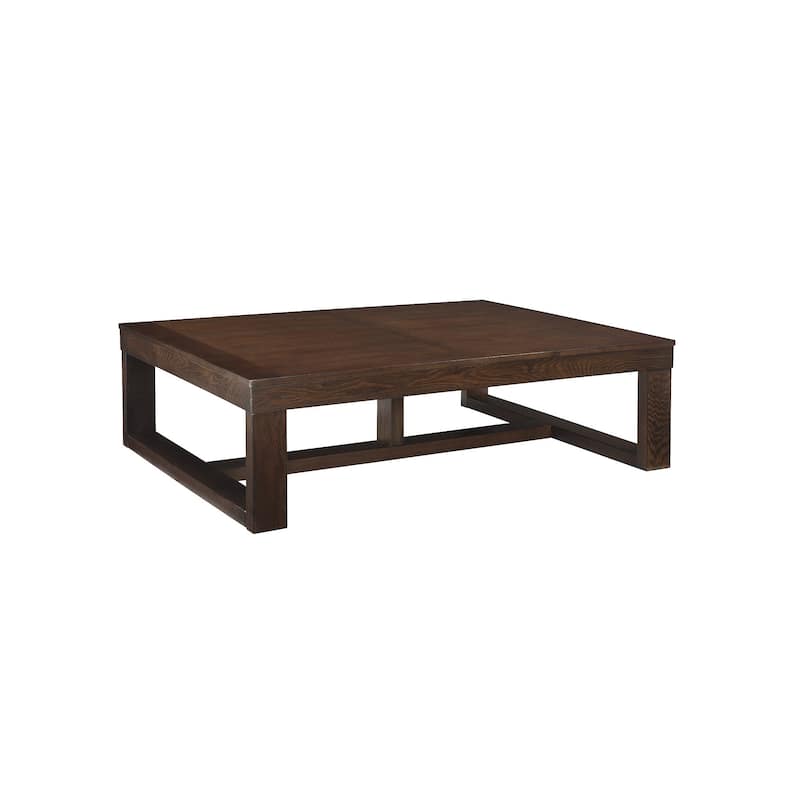 Watson Dark Brown Rectangular Cocktail Table