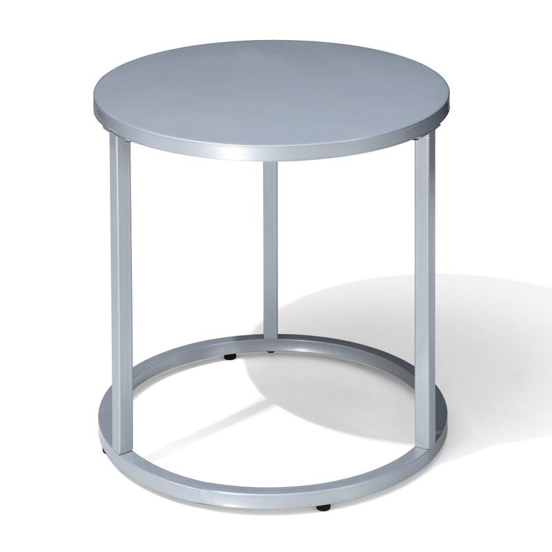 VredHom Patio Outdoor Metal Side Table
