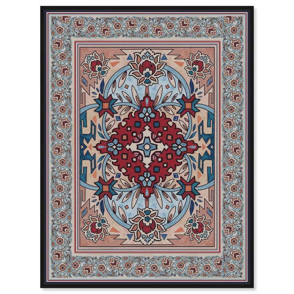 Ornamental bloom Canvas by Art Remedy