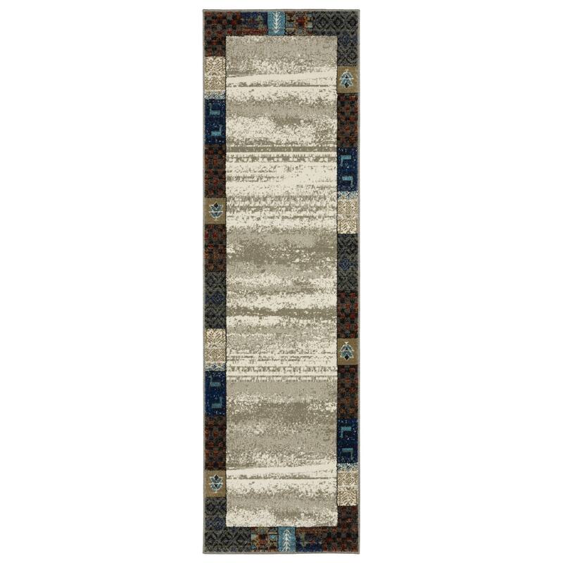 HomeRootsPatchwork Bohemian Runner Area Rug
