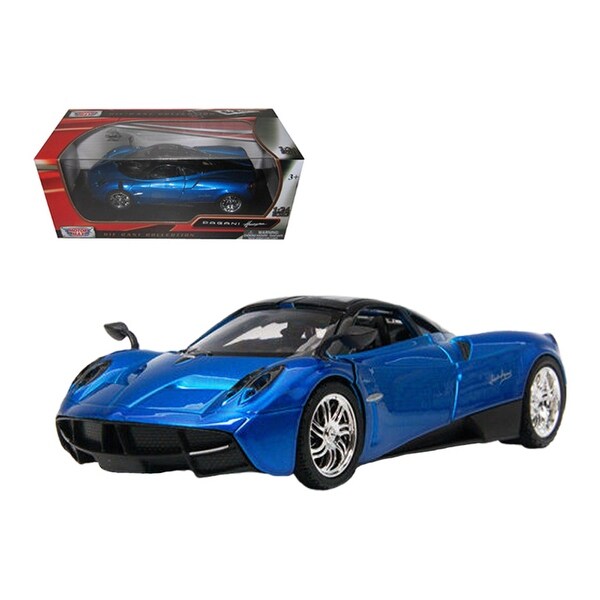 Pagani Huayra Blue 1 24 Diecast Car Model By Motormax