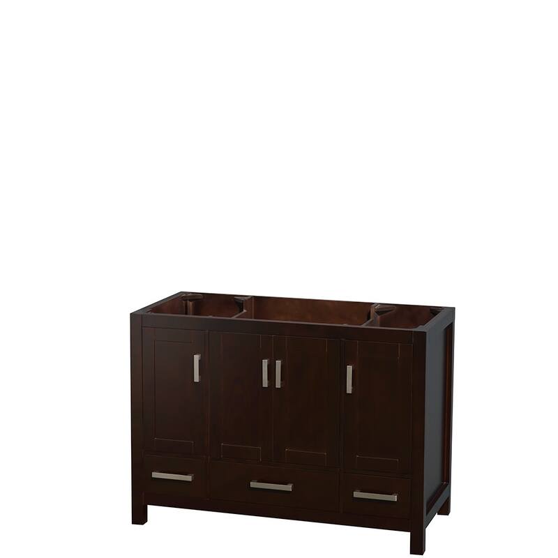 Wyndham Collection WCS141448SUNSMED Sheffield 48" Freestanding Single