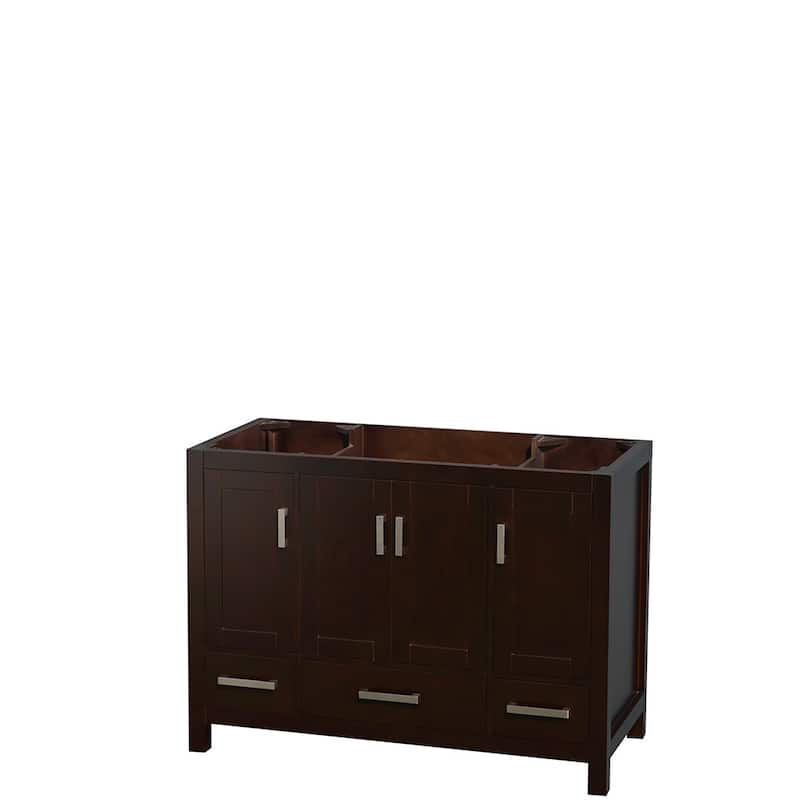 Wyndham Collection WCS141448SUNSMXX Sheffield 48" Freestanding Single