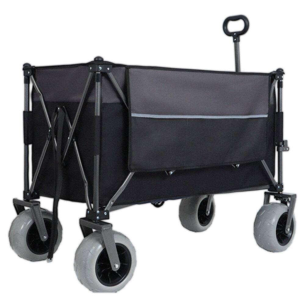 Heavy-Duty 300L XL Folding Wagon Cart