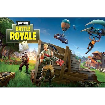 Fornite Battle Royal Art Poster - 24 x 36 Inch