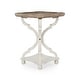 preview thumbnail 3 of 20, Bevier French Country Accent Table with Square Top by Christopher Knight Home