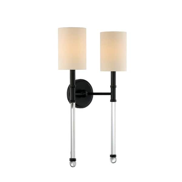 slide 2 of 13, Savoy House Fremont 2 Light Wall Sconce