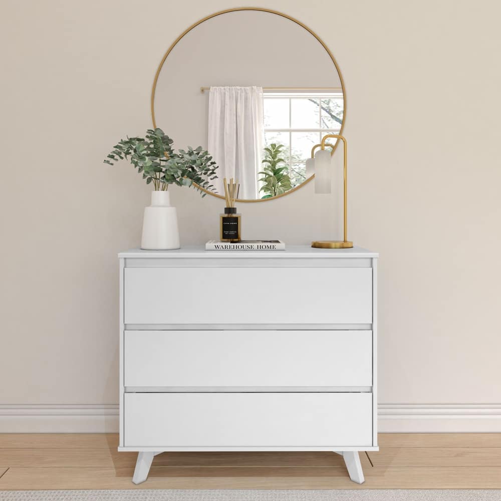 Plank and Beam Scandinavian 3-Drawer Dresser