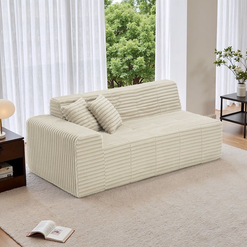 Modern Oversized plush Sofa Bed