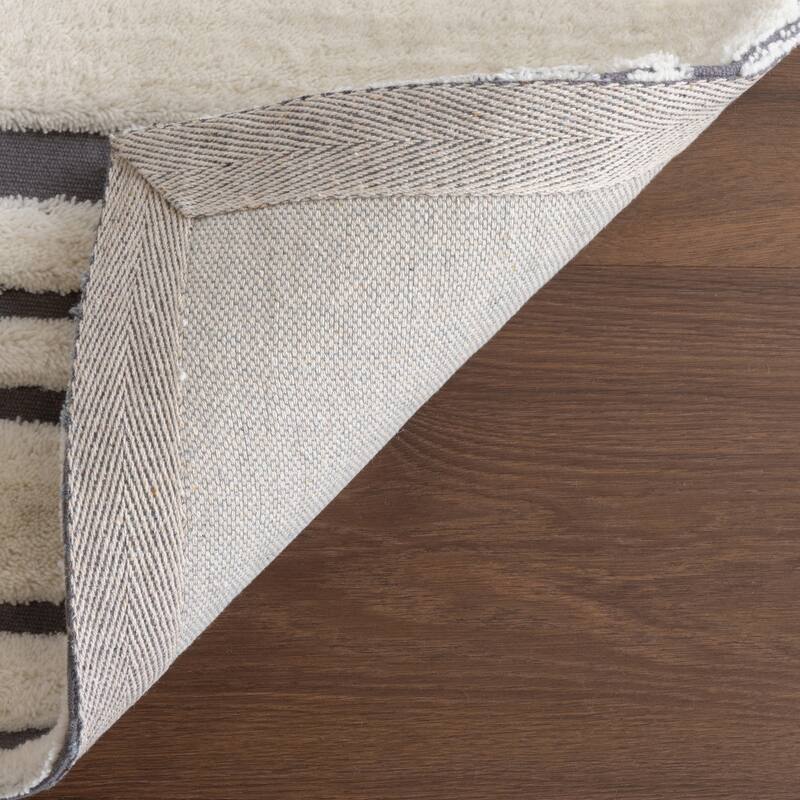 Frenshe Interiors Studio Striped New Zealand Wool Area Rug