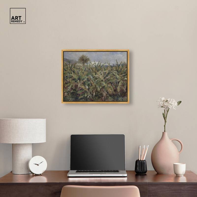 Field of Banana Trees Canvas by Art Remedy